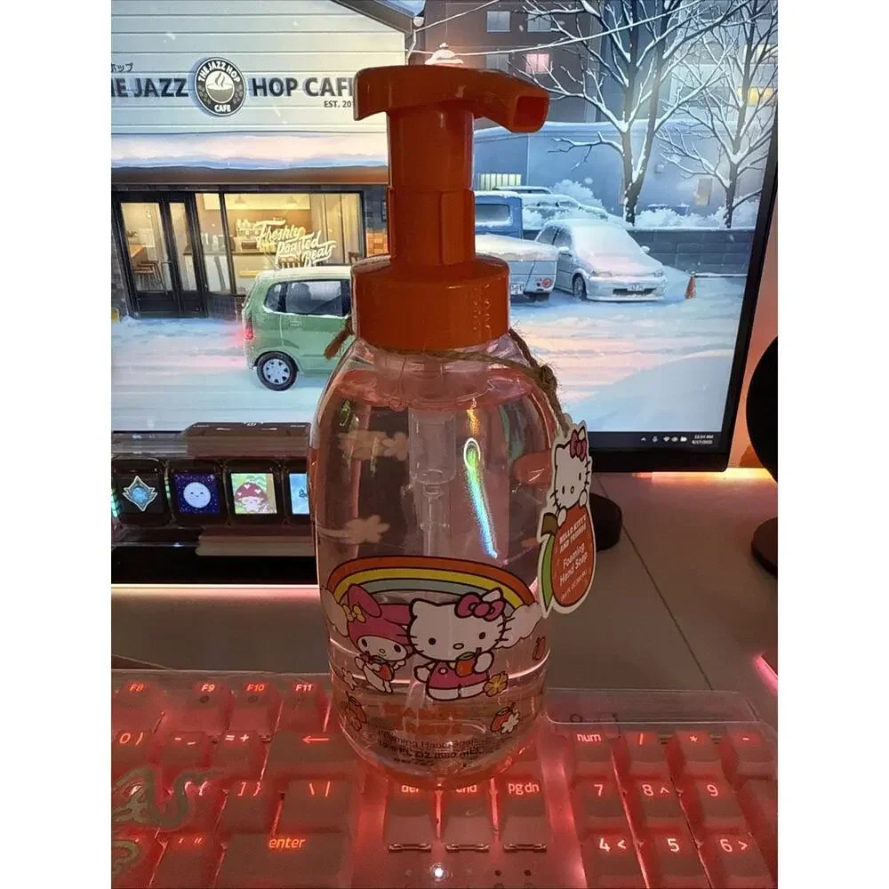 Hello Kitty Hand Soap Mango Grove Foaming Scented 2025 Sanrio Bathroom Kitchen
